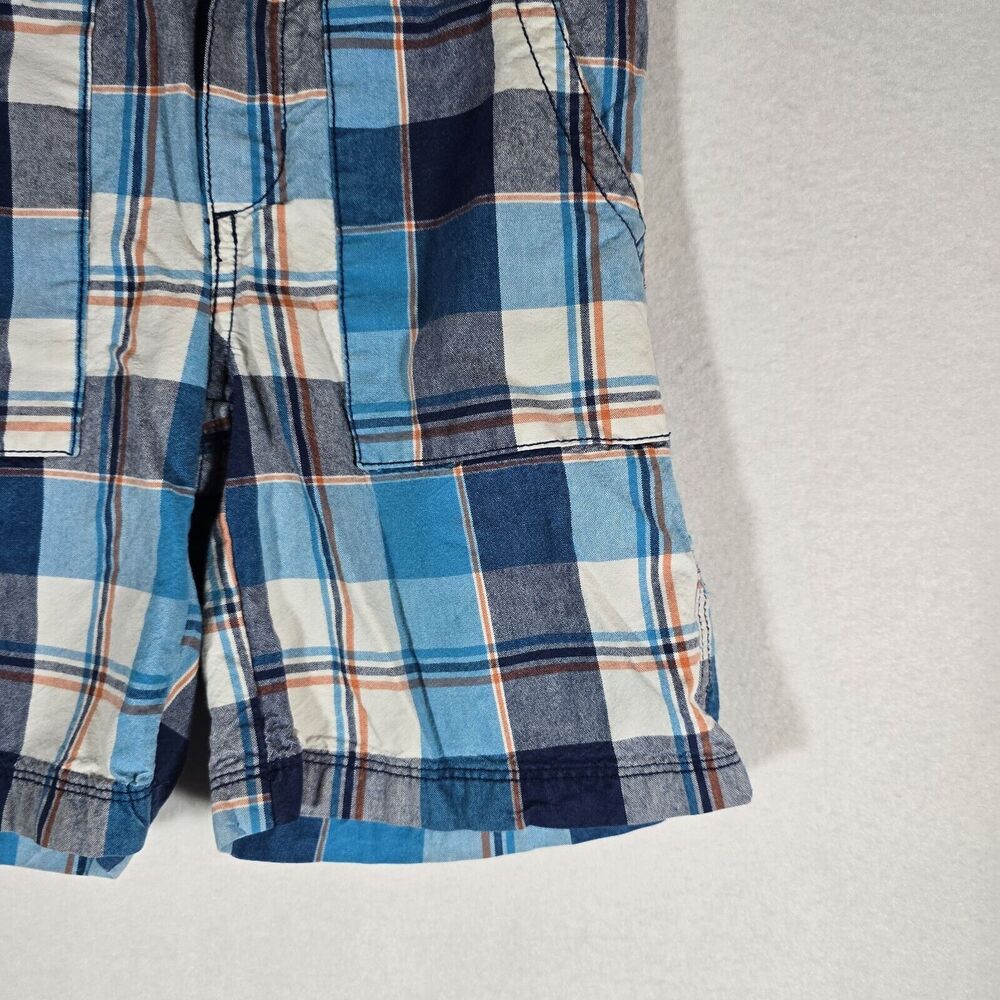 Children place boys' shorts, Plaid Size 5, Blend And White - Picture 3 of 11